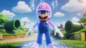 Марио превратился в соника