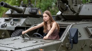 Бронедевушка в Мире танков