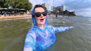 Купаемся в ГРЯЗНОМ море, ЭКОНОМИМ едим на РЫНКАХ в Паттайе! Почему ВСЕ сюда едут? Зимовка в Таиланде