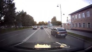 Вологда из окна авто