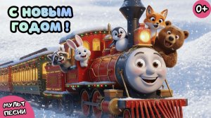 ЧУХ-ЧУХ В САНТА-ЛЕНД! 🚂🎄 НОВОГОДНИЙ ПОЕЗД САНТЫ | ВЕСЁЛАЯ ПЕСНЯ ДЛЯ ДЕТЕЙ