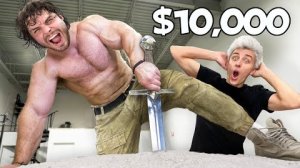 Кто Первый Вытащит МЕЧ из Камня Получит 10,000$ - Челлендж ! А4