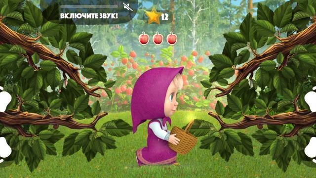 Маша и Медведь Мультфильм Яблочки