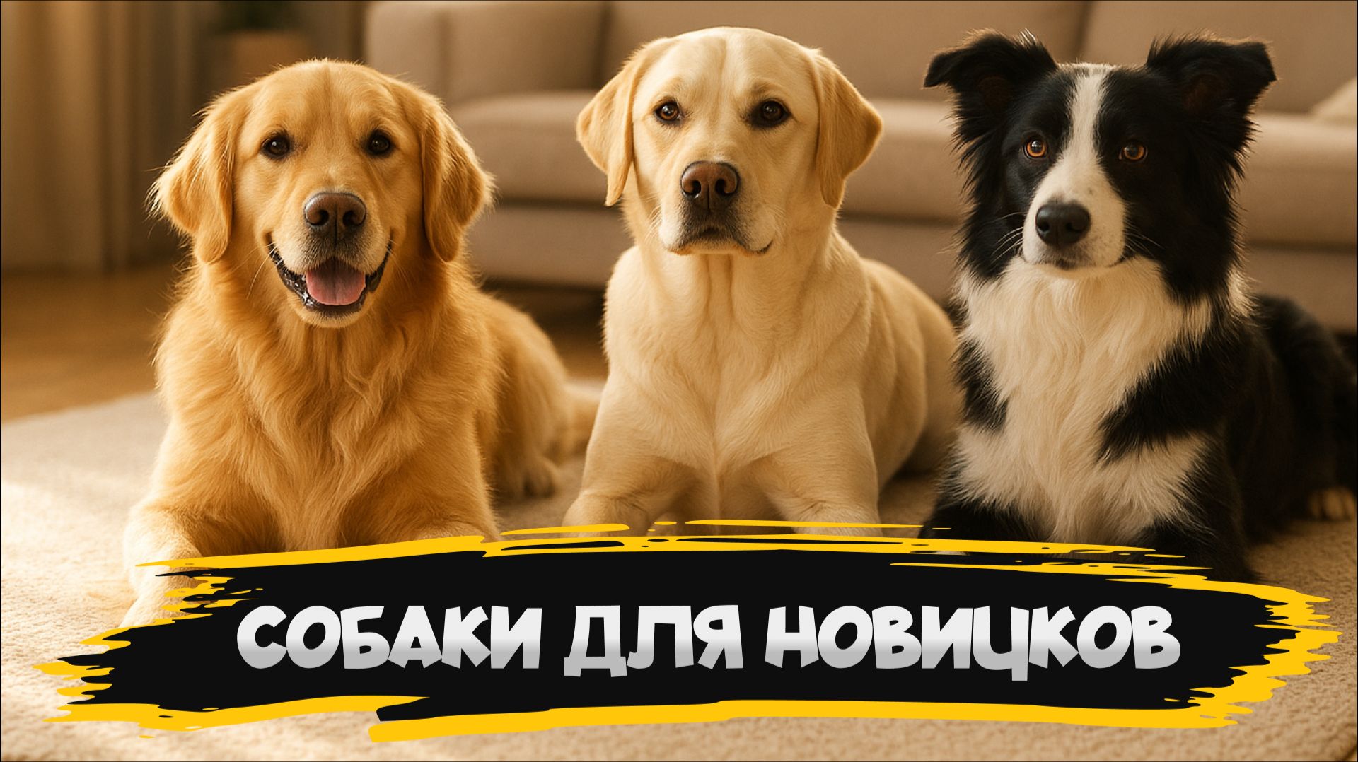 ТОП-5 самых послушных пород: идеальные собаки для новичков.