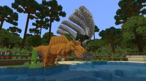 майнкрафт динозавры