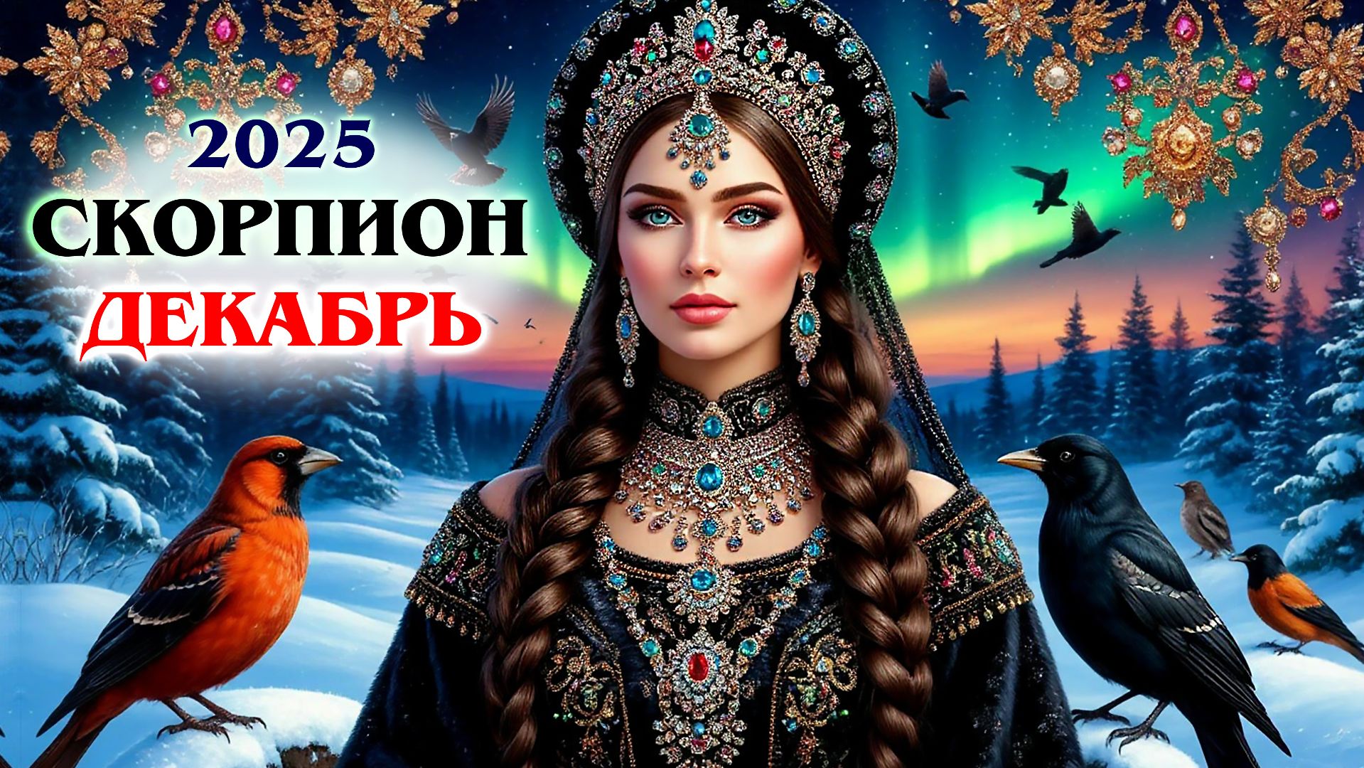 💝СКОРПИОН ♏ Scorpio ♏ ГОРОСКОП ДЕКАБРЬ 💝РАДОСТЬ, ЛЮБОВЬ, ДЕНЬГИ ❄☃ С НОВЫМ ГОДОМ ☃❄