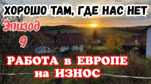 Хорошо Там, Где Нас НЕТ! Без Жилья и Без Денег. Работа в Европе Нон Стоп Как собака водитель грузчик