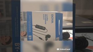 распаковка микрофона BOYA.