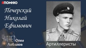 Печерский Николай Ефимович. Проект "Я помню" Артема Драбкина. Артиллеристы.