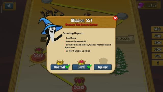 Mission Weekly | Levels 557 | Insane