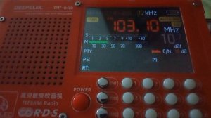 Планета ФМ (х2) 103.1 и 101.8 МГц (тропо, ~231 и ~146 км)