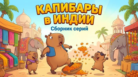 КАПИБАРЫ В ИНДИИ 🐹 | Сборник серий