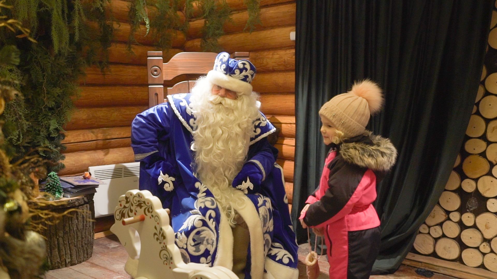 Поездка на встречу к Деду Морозу в Усадьбе Кузьминки