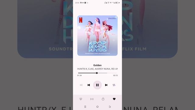 Kpop demon Hunters Golden original