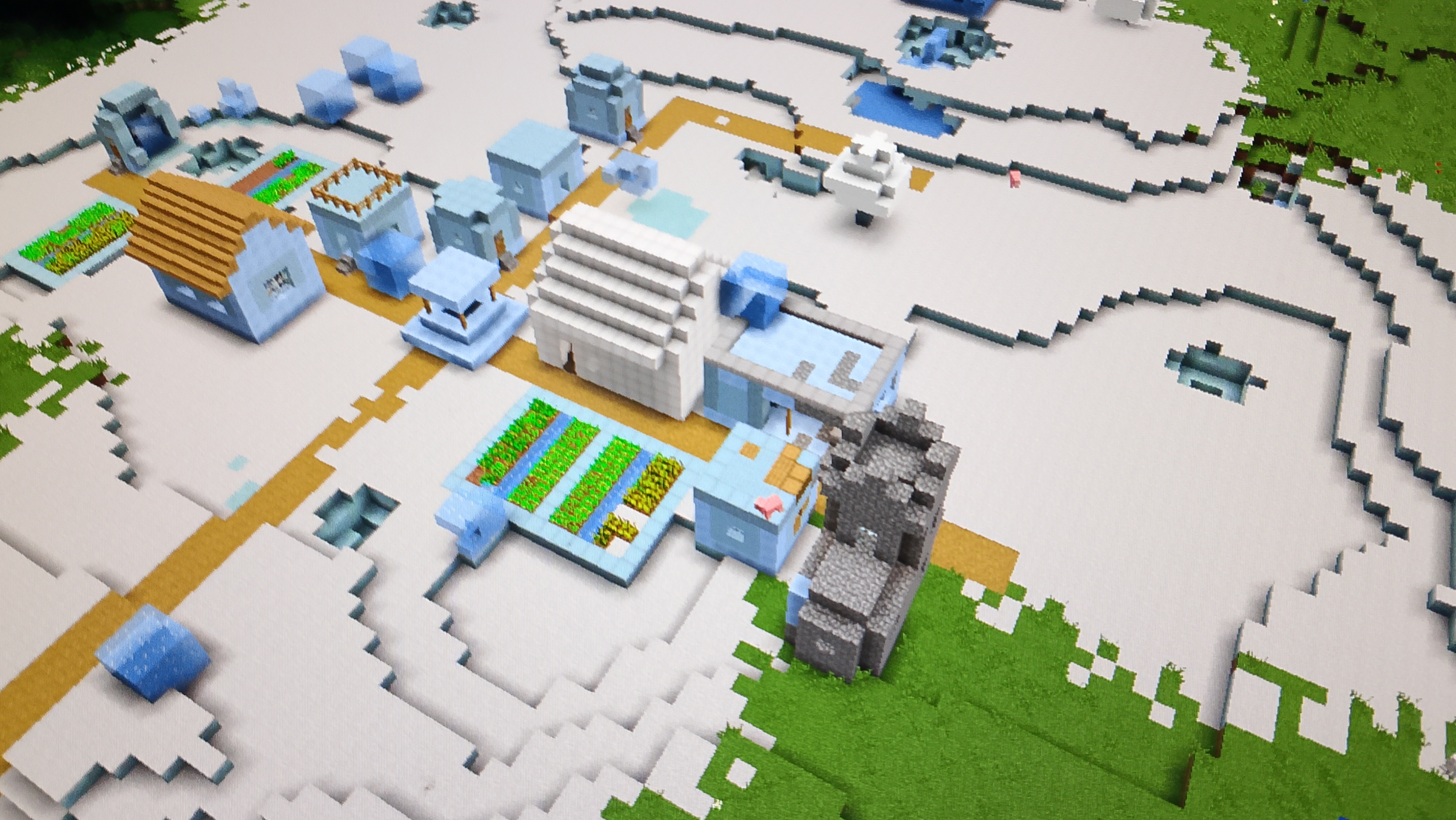 как мне пережить снежную бурю в Майнкрафте