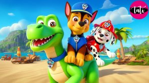 Щенячий патруль и Маршалл. Залипательное видео. Мультфильм для детей и малышей. Анимация