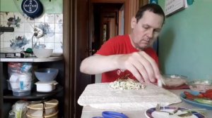 Жизнь после инсульта.Готовлю шаурму.