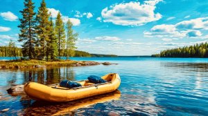 Залив Лехмалахти. Рыбалка на пакрафте Иволга М. Бешеный клев (Часть 3)