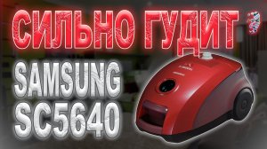 Ремонт пылесоса Samsung SC5640 | Сильно шумит, запах гари