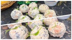 Ленивые роллы с красной рыбой