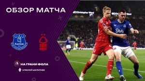 Обзор матча 15 тура Английской Премьер-Лиги НА РУССКОМ. Эвертон - Ноттингем Форест