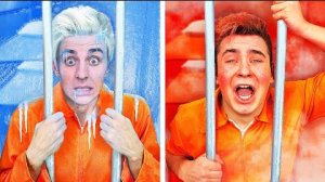 ХОЛОДНАЯ vs ГОРЯЧАЯ Тюрьма Челлендж ! А4