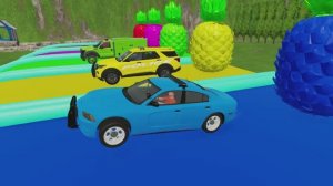 МУЛЬТИКИ ПРО МАШИНКИ. Мигалки зажглись Полицейский патруль в пути.