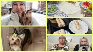 Мы на СТРИЖКУ. Домашняя ШАУРМА. Дети веселятся🤣