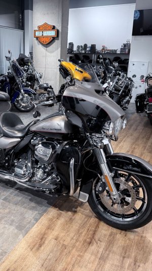 2017 HD Electra Glide Ultra Limited Billet Silver/Vivid Black