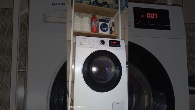 1200об/мин. отжим цветного и полотенец на dexp. хлопок 40°С 1200об/мин доп.полоск. отжим часть 2.