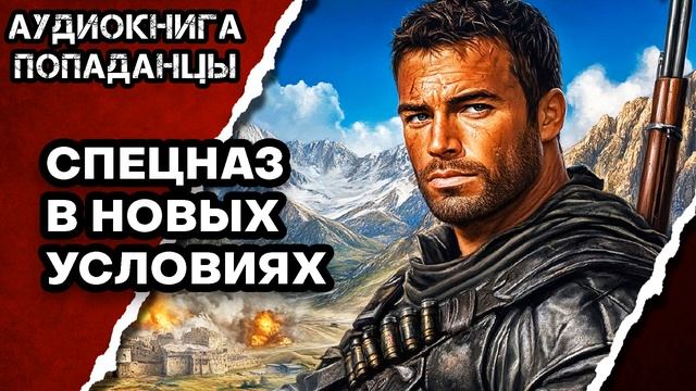 АУДИОКНИГА ПОЛНАЯ ★ СПЕЦНАЗ В НОВЫХ УСЛОВИЯХ ★ ПОПАДАНЦЫ