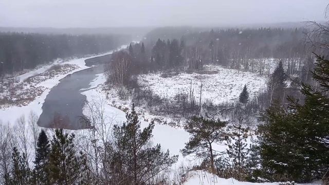 Река Чусовая зимний поход