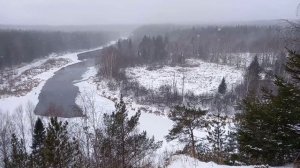 Река Чусовая зимний поход