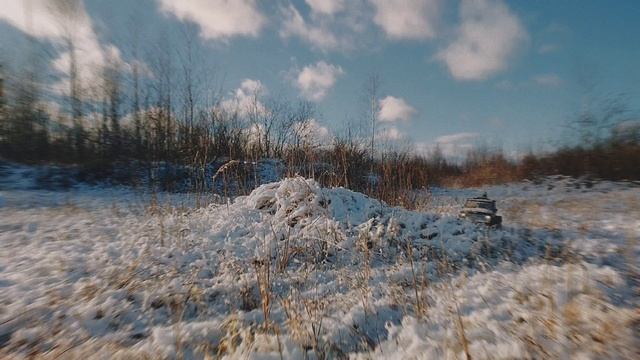 Снежные эмоции в радиоуправлении зимой Speed Truck Crossrc EMO X5