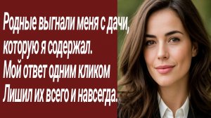 Истории для Вас/Родные выгнали меня с дачи,  которую я содержал.../Жизненные истории/Аудиорассказ