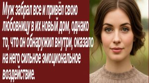 Истории для Вас/Муж забрал все и привёл свою любовницу в их новый дом../Жизненные/Аудиорассказ