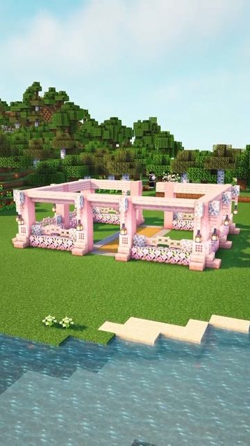 Розовый загон и склад майнкрафт смотреть онлайн