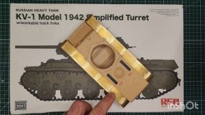 №279 КВ-1 1/35 RFM стройка, окраска