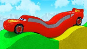 Машинки летают и прыгают! Развивающие мультики Машины помощники. Мультфильмы про машинки