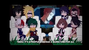 MGA's reaction to Katsuki Bakugou // Реакция МГА на Катцуки Бакуго