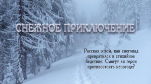 Снежное приключение. Рассказ