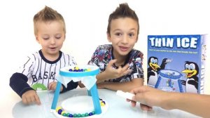 Челлендж Тонкий Лёд Веселые Игры Для Детей