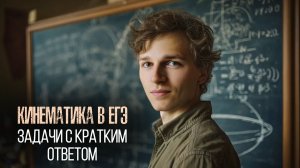 Кинематика в ЕГЭ | Задания с кратким ответом #4