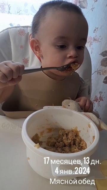 17 мес.,13дн.Мясной обед.(4 янв.2024).mp4