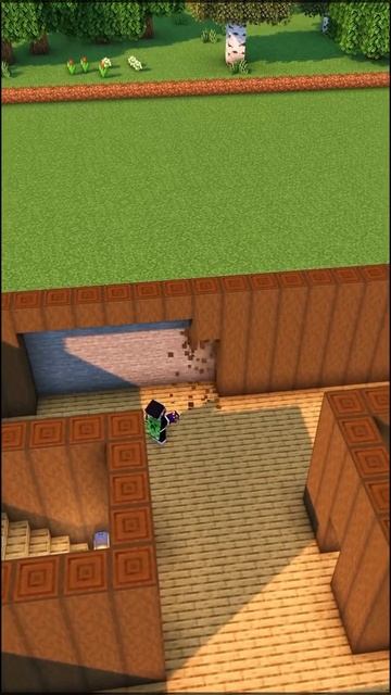 Подземный дом для выживания майнкрафт смотреть онлайн