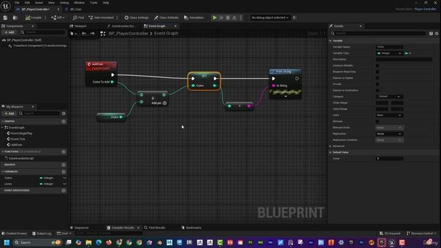 5 - Unreal - Coins  Points with HUD