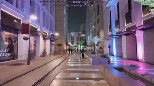 ДОХА, Катар 🇶🇦 Ночная жизнь в центре города – Роскошь и огни  4K пеший тур