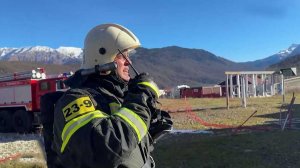 В горах Сочи прошли учения сотрудников экстренных служб города