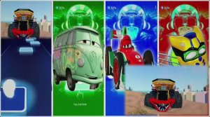 Гигантский монстр-пожиратель против транспорта: битва автобусов, грузовиков и техники. МУЛЬТИК.