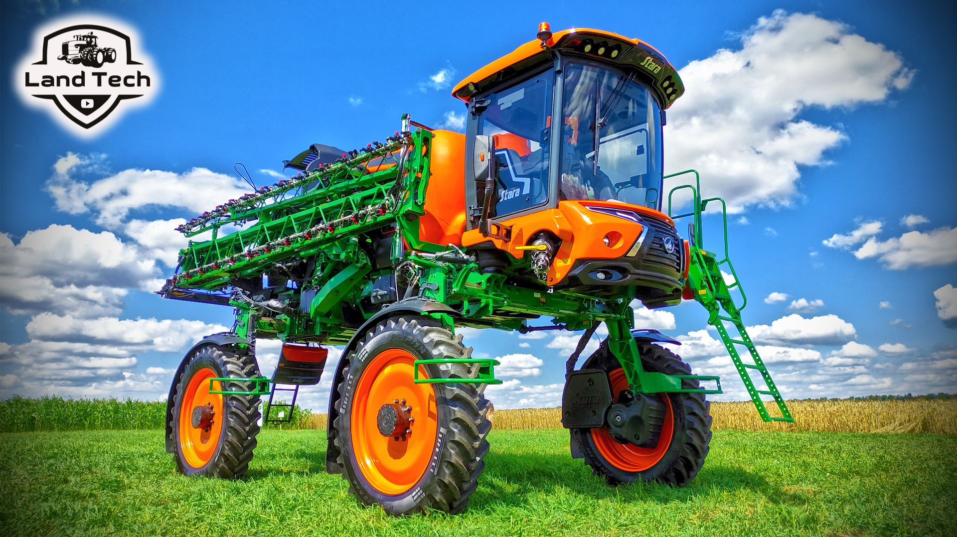 Самоходный опрыскиватель Stara Imperador 4000 - за что его выбирают аграрии? Обзор 2025 смотреть онлайн